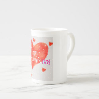 Caneca De Porcelana Happy Valentine's Day