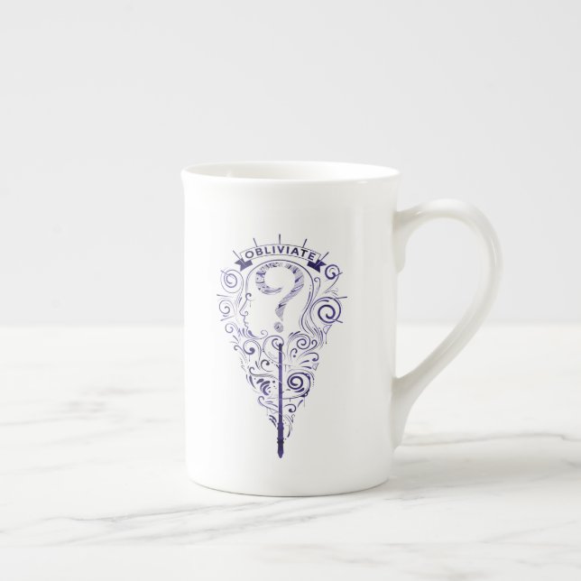 Caneca De Porcelana Harry Potter | Aguamenti Obliviate Graphic (Direita)