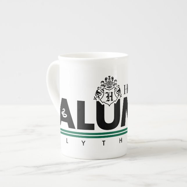 Caneca De Porcelana Harry Potter | HOGWARTS™ Alumni SLYTHERIN™ (Frente Esquerda)