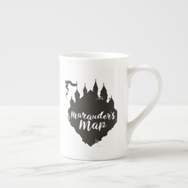 Caneca De Porcelana Harry Potter | Mapa do castelo HOGWARTS™ Marauder (Direita)