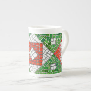 Caneca De Porcelana HOLIDAY MOSAIC Bone China Mug