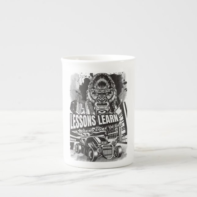 Caneca De Porcelana Home/Kitchen Legendary Gorilla Specialty Mug (Frente)