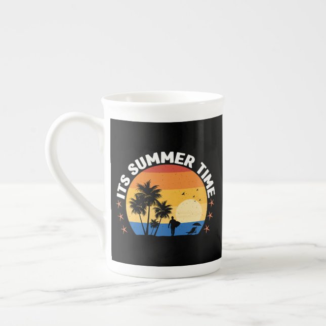 Caneca De Porcelana Hora de Verão-65786 (Esquerda)