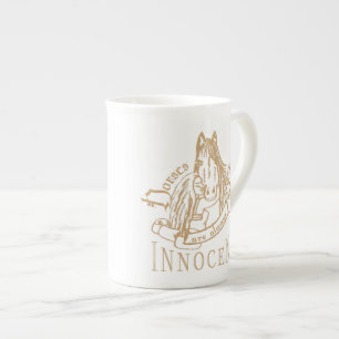 Caneca De Porcelana HorsesAreInnocent - osso China