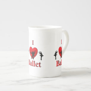 Caneca De Porcelana I Dança de Balé Cardíaco