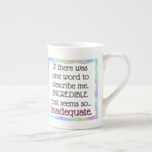 Caneca De Porcelana Incrível é inexato