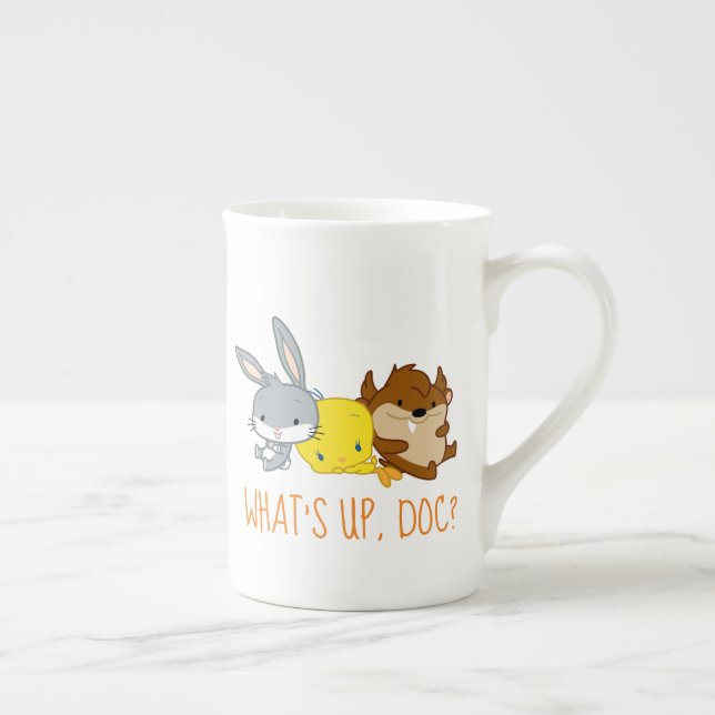 Caneca De Porcelana Insetos Chibi BUNNY™, TWEETY™ E TAZ™ (Direita)