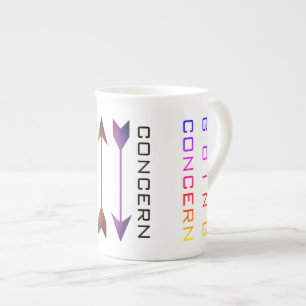 Caneca De Porcelana "Interesse indo "