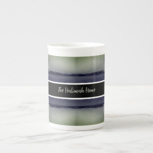 Caneca De Porcelana Iraque Vintage Bagdá rio Eufrates 1970