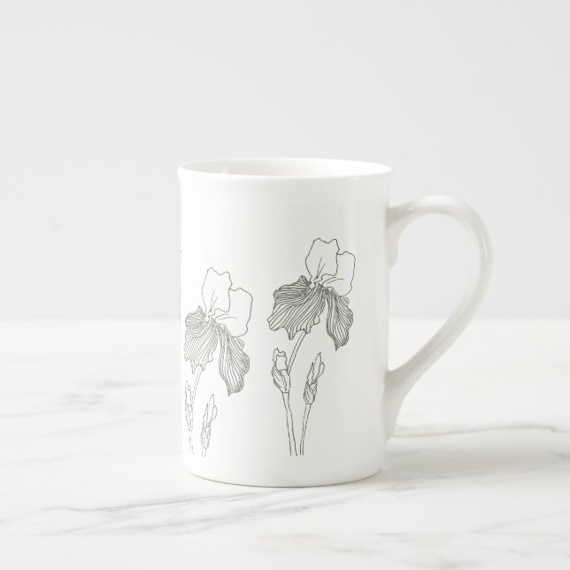 Caneca De Porcelana Iris (Direita)
