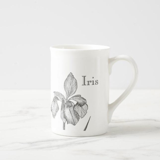 Caneca De Porcelana Íris para personalizar ou personalizar (Direita)