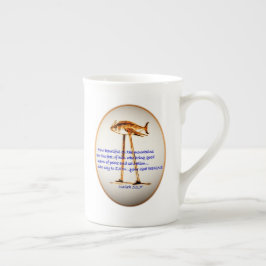 Caneca De Porcelana Isaiah 52:7 - Que Bonito Nas Montanhas