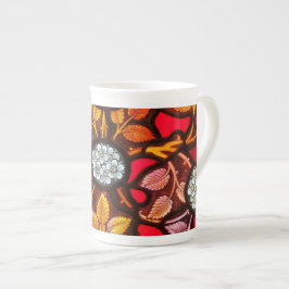 Caneca De Porcelana Janela de vidro contida No.1, Osso China Tumg