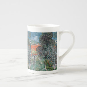Caneca De Porcelana Jardim do Doutor Van Gogh Gachet em Auvers