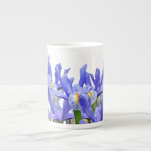 Caneca De Porcelana Jardim Íris - Mug Especialmente (Frente)