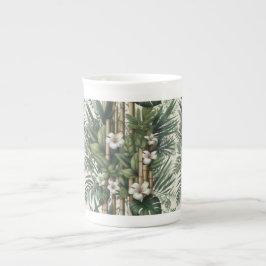 Caneca De Porcelana Jardins e Edifícios ecológicos em Harmonia