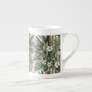Caneca De Porcelana Jardins e Edifícios ecológicos em Harmonia