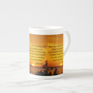 Caneca De Porcelana John 4:23