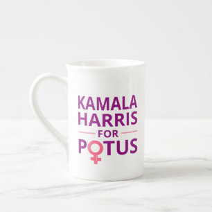 Caneca De Porcelana Kamala Harris para o POTUS I