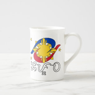 Caneca De Porcelana Kapwa (escrita Baybayin)