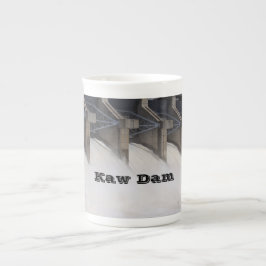 Caneca De Porcelana Kaw Dam Mug