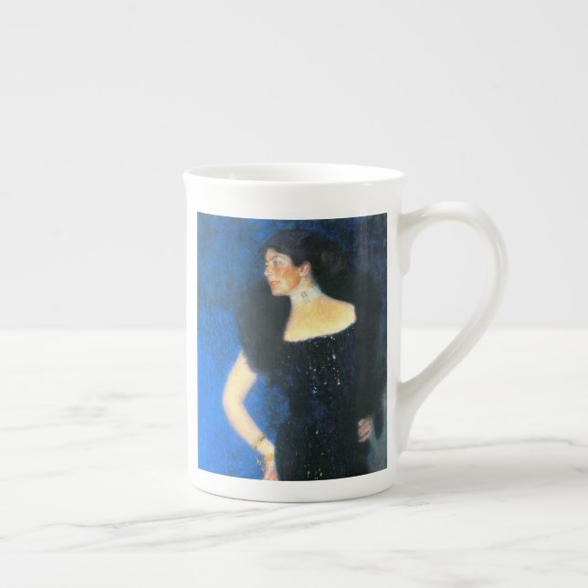 Caneca De Porcelana Klimt Retrato da Rosa von Rosthorn-Friedmann (Direita)