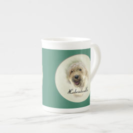 Caneca De Porcelana Labradoodle Art Gifts