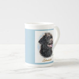 Caneca De Porcelana Labradoodle lança presentes de arte