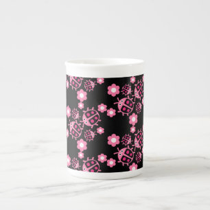 Caneca De Porcelana Ladybird E Ladybug