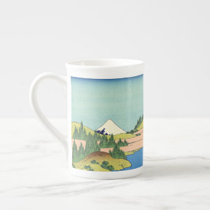 Caneca De Porcelana Lago Hokusai Hakone na província de Sagami