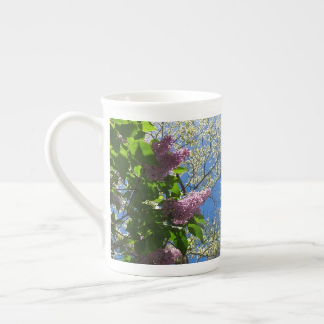 Caneca De Porcelana Lilacs e Cherry Blossoms - Martha's Vineyard (Esquerda)