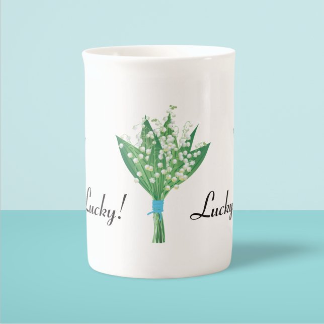 Caneca De Porcelana Lily of the Valley - (Criador carregado)