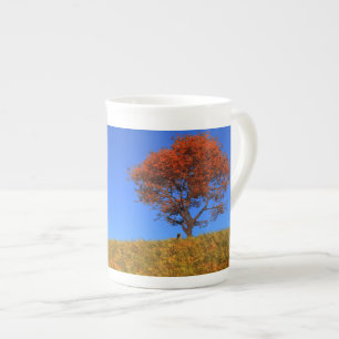 Caneca De Porcelana Limpar Cama de Especialidades do Dia do Outono