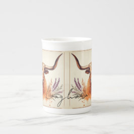 Caneca De Porcelana Longhorn Love Specialty Mug