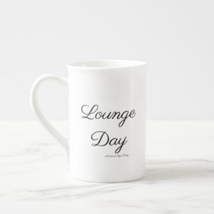 Caneca De Porcelana Lounge Day Bone China Mug