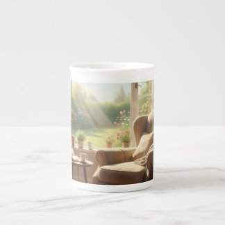 Caneca De Porcelana Luz do Sol da Manhã na Sala de Estar – Chá Pacífic