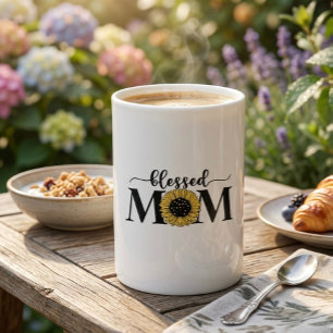 Caneca De Porcelana Mãe Abençoada