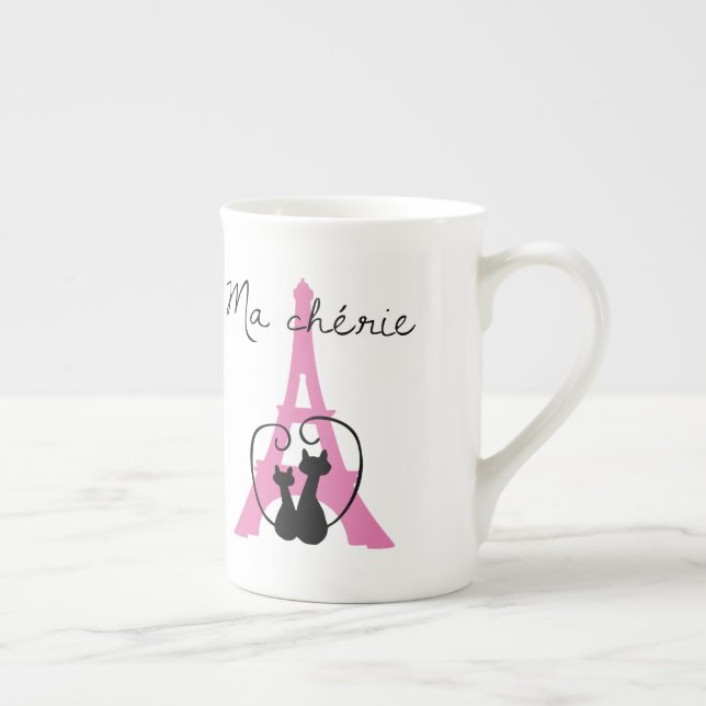 Caneca De Porcelana Mãe Cherie (Direita)