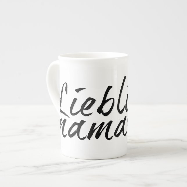 Caneca De Porcelana MamaFavorita (Frente Esquerda)