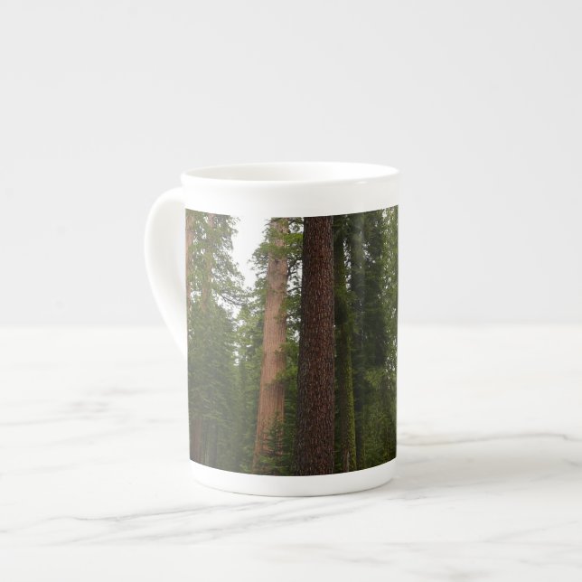 Caneca De Porcelana Mariposa Grove no Parque Nacional de Yosemite (Frente Esquerda)