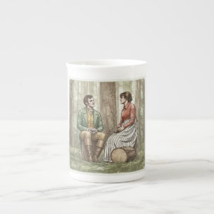 Caneca De Porcelana Mary e Tom de "The Other Bennet Sister"