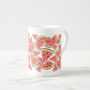 Caneca De Porcelana Melancia