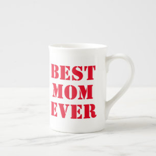 Caneca De Porcelana Melhor Mãe do Mundo Tipografia Moderna Presente do