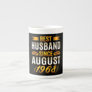 Caneca De Porcelana Melhor Marido de 1968, 52 anos