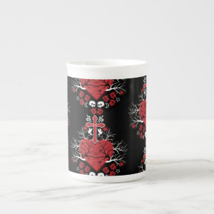 Caneca De Porcelana Melhores Acessórios Góticos para Presente