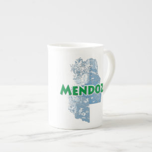 Caneca De Porcelana Mendoza