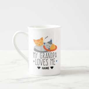 Caneca De Porcelana Meu avô me ama