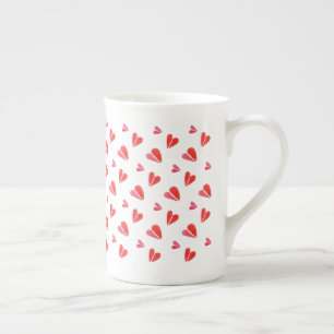 Caneca de porcelana MINI HEARTS