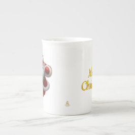 Caneca De Porcelana Minimal Christmas Mug | Line Art Tree | KaliraArts
