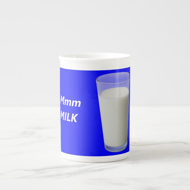 Caneca De Porcelana Mmm MILK (Frente)